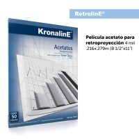 KronalinE RetrolinE PA657 Acetato Para Retroproyeccion 4mil