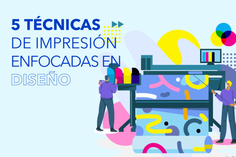 5 técnicas de impresión enfocadas en diseño