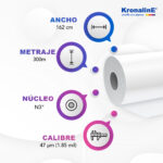 SUBL201-papel profesional para sublimación secado rápido 30g-3